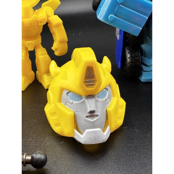 Transformers Lot For Parts Happy Meal toys Robots Hasbro Vtg - Picture 4 of 9